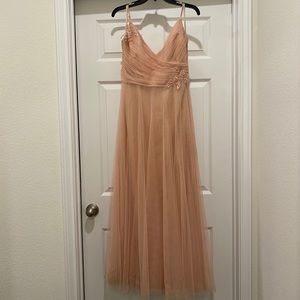 Jenny Yoo bridesmaids dress with appliqué